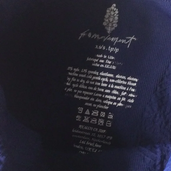 NWOT FP Movement Good Karma Tile Textured Square Neck - Picture 13 of 15